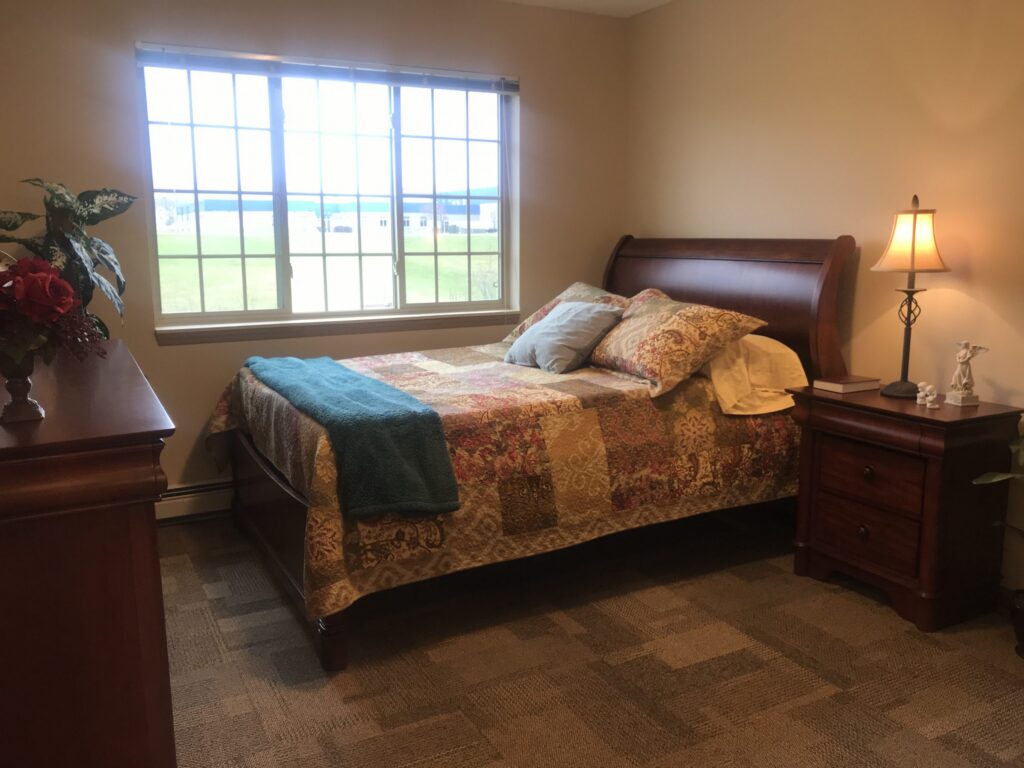 One Bedroom Apartment Style 1 - Bedroom