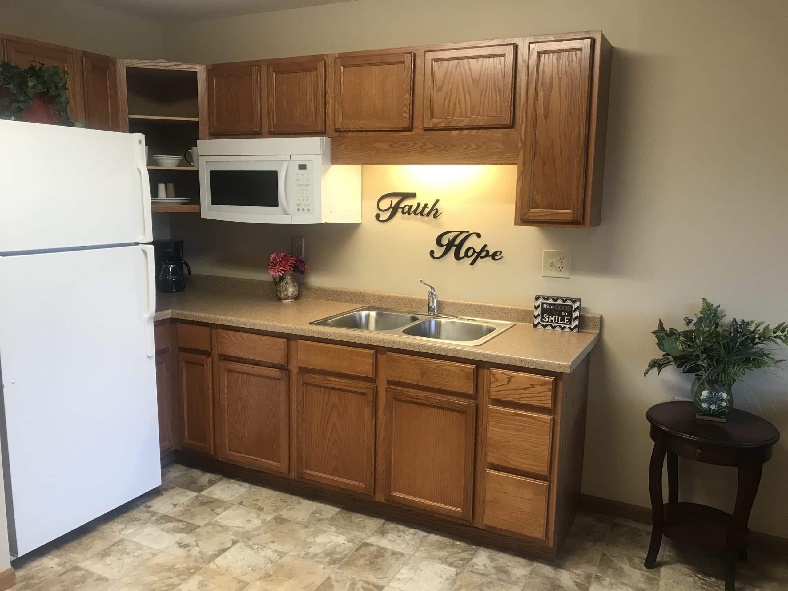 One Bedroom Apartment Style 1 - Kitchen
