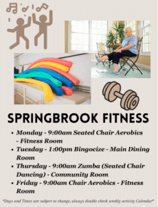 Fitness 11.4 - Springbrook Assisted Living